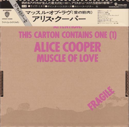 Alice Cooper Muscle Of Love Japanese SHM CD (549361)